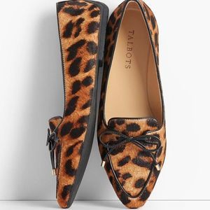 Talbots FRANCESCA BOW-FRONT DRIVING FLATS 8.5